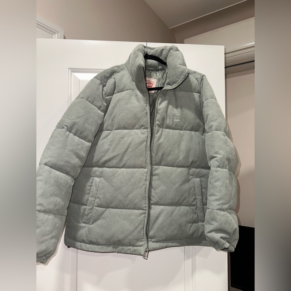 Levi's Light sage green/blue Corduroy Jacket